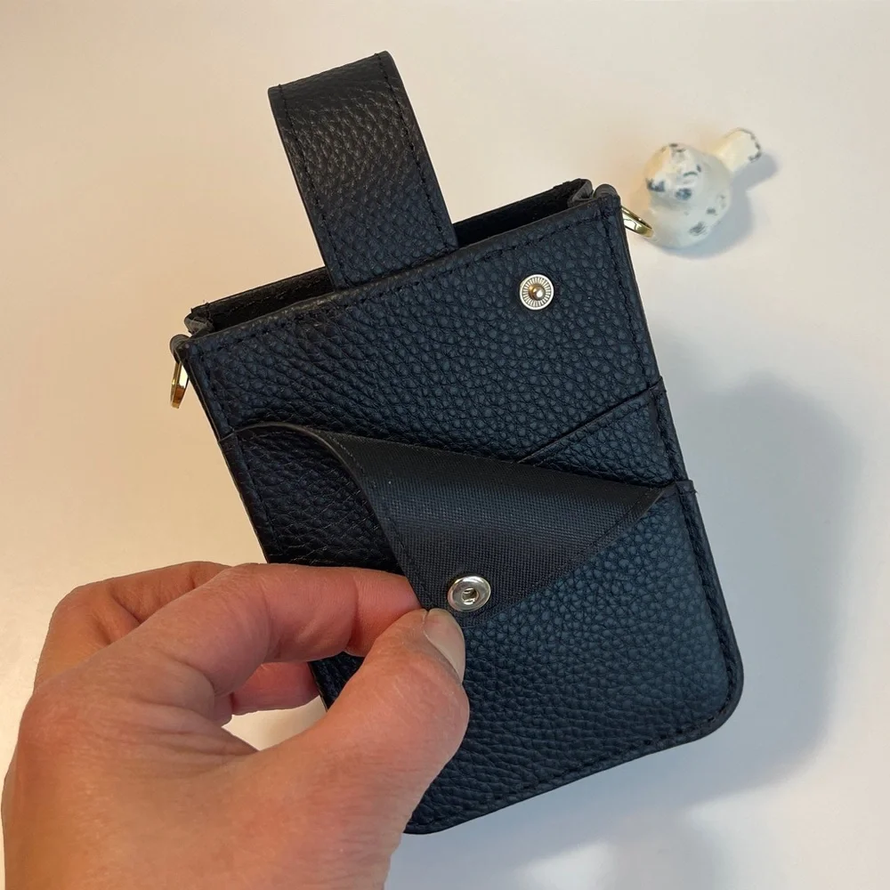 Bandolier Hailey Holster Crossbody Phone Bag In Black/Gold